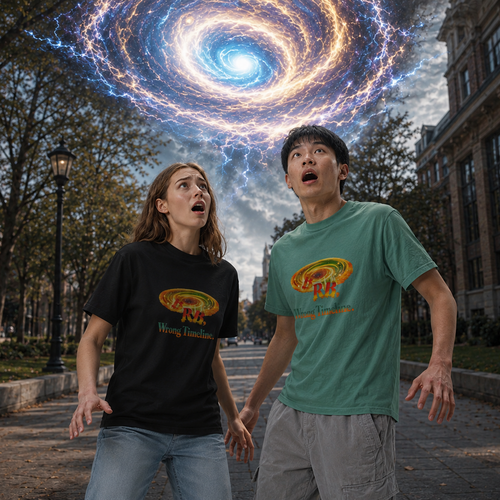 BRB Wrong Timeline - Like Aliens (Unisex) - Social Thoughts Collection